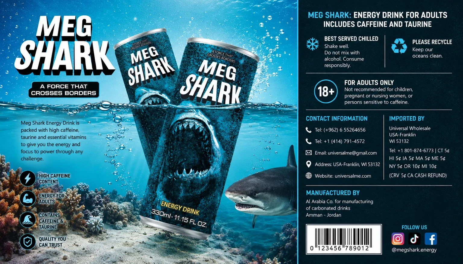 Meg Shark product information